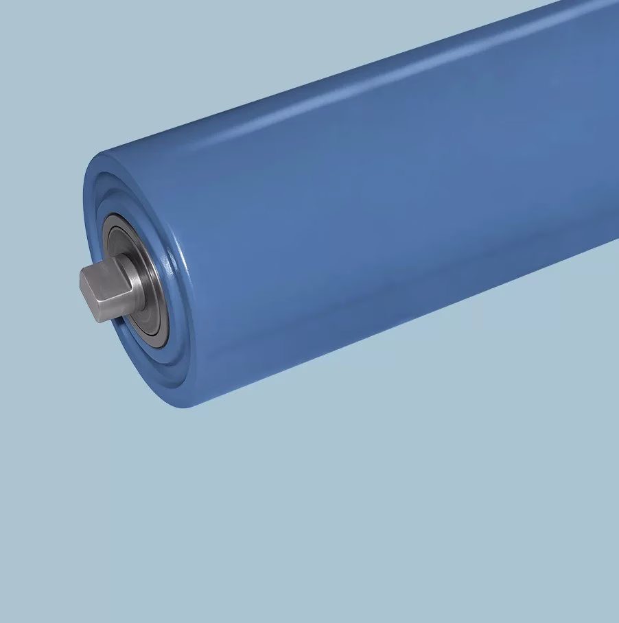 Dopravníkové válečky – hladké, pogumované, kotoučové, diskové, spirálové, strážní, plastové a s řetězovým kolem vyrobené firmou AMG Karel Pícha.